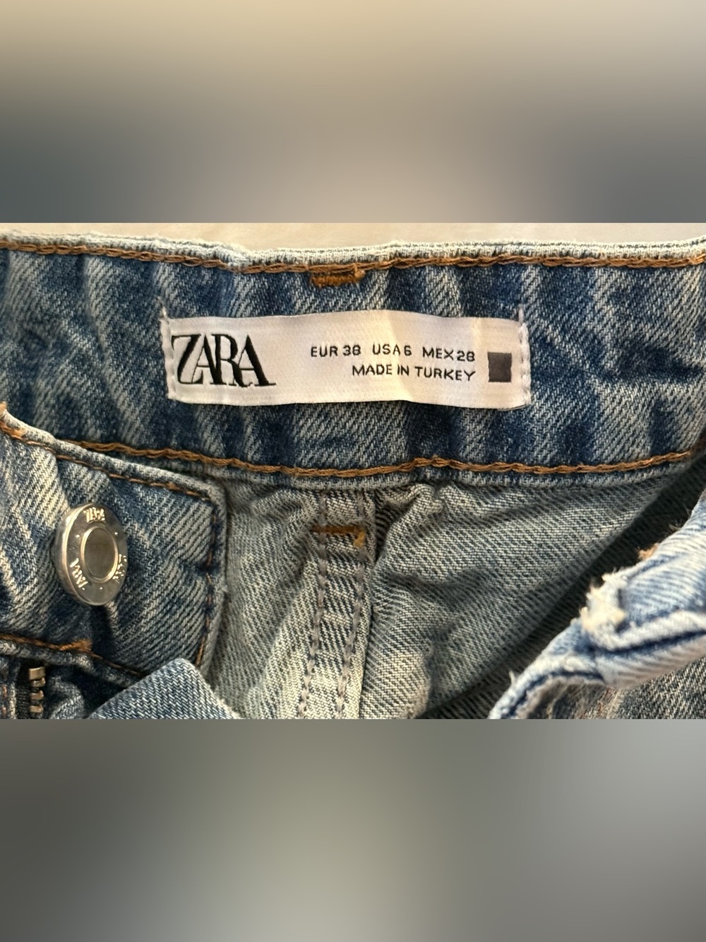 ZARA Wide Leg Jeans - Picture 4 of 4